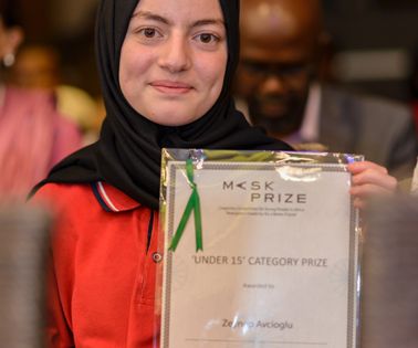 Commendation winner Zeynep Avcioglu, 15